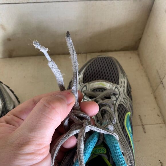 SAUCONY OASIS WOMANS RUNNING SHOE 15096-23 FABRIC MESH SIZE 6.5 - Picture 7 of 9